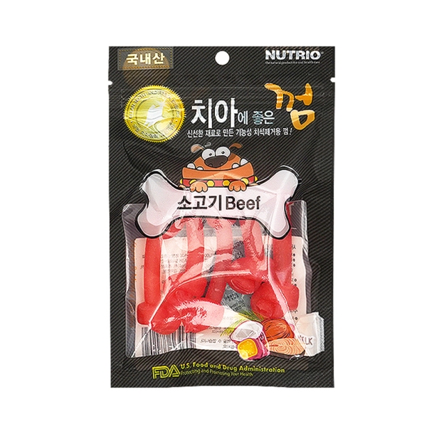 치아에좋은껌 소고기 80g