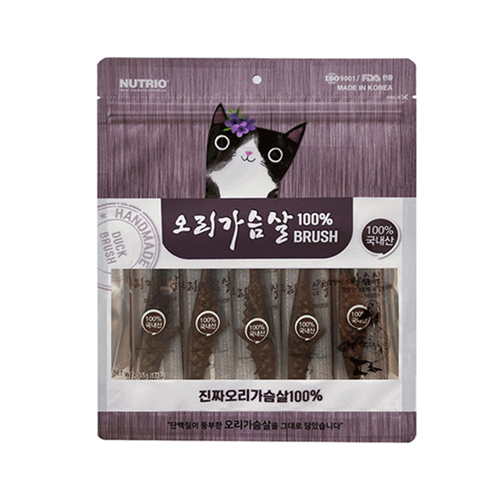 오리가슴살 원물브러쉬