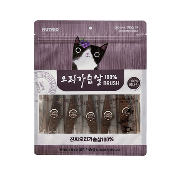 오리가슴살 원물브러쉬